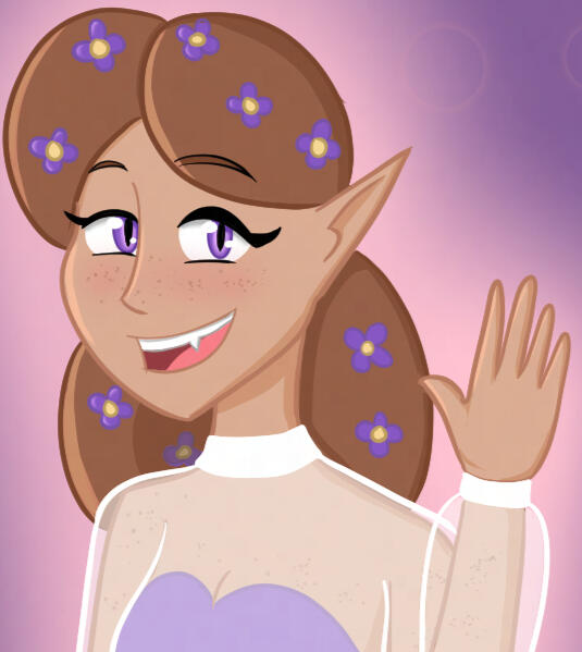 ArtFight attack- Wisteria